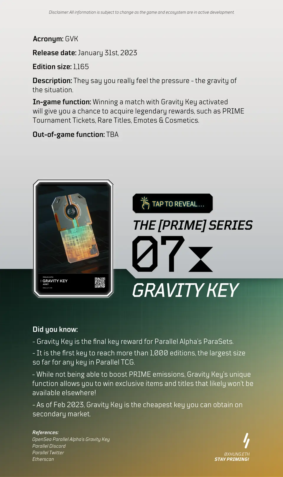 The [Prime] Series — Personal