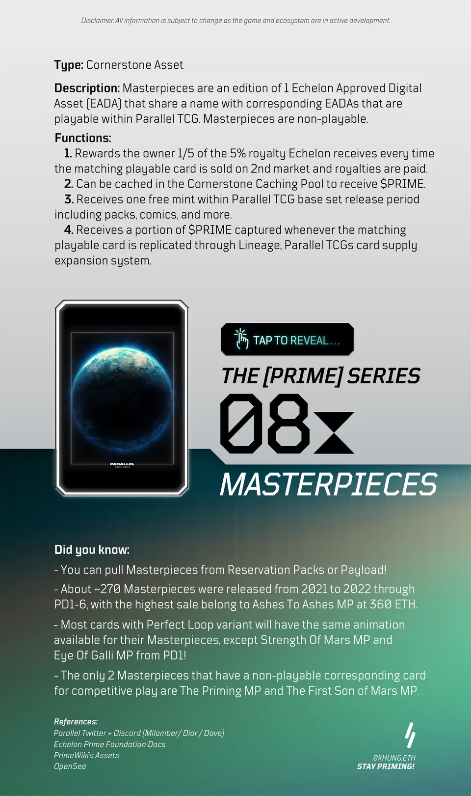 The [Prime] Series — Personal