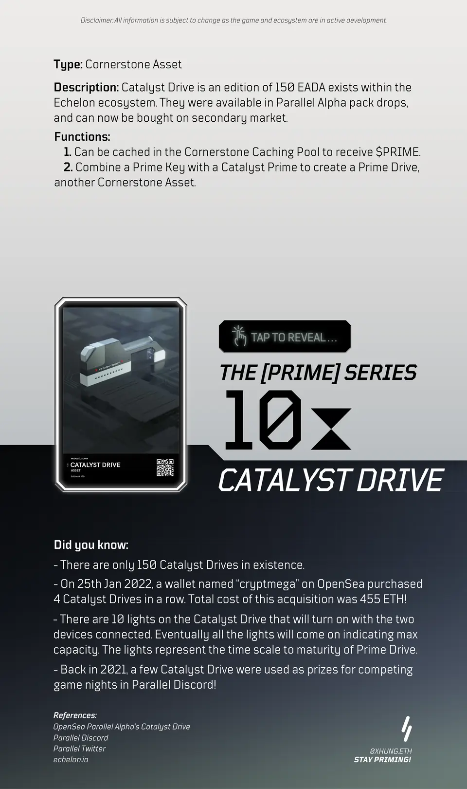 The [Prime] Series — Personal