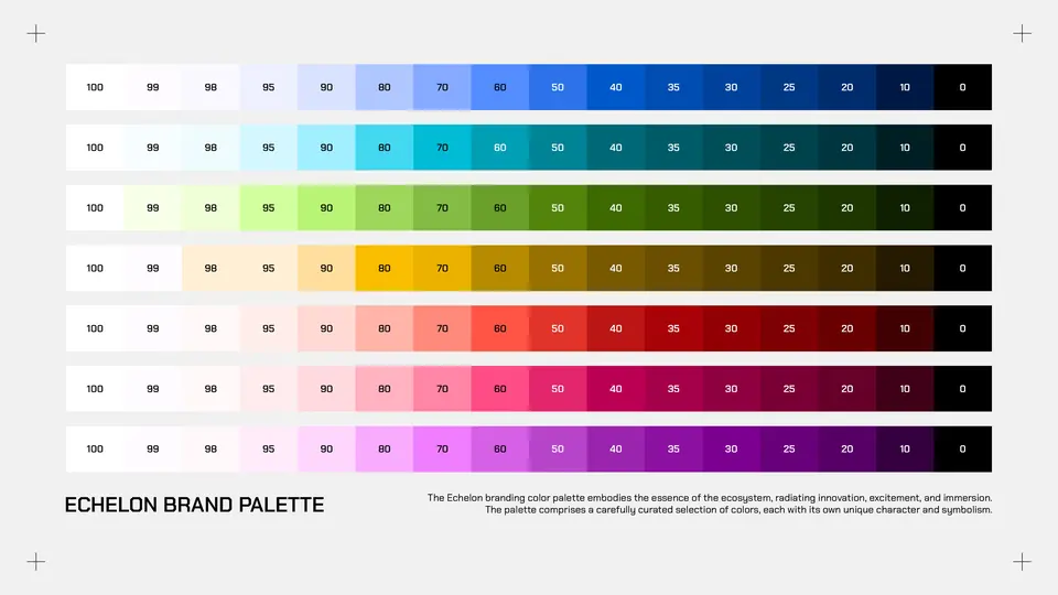 Echelon palette — Brand