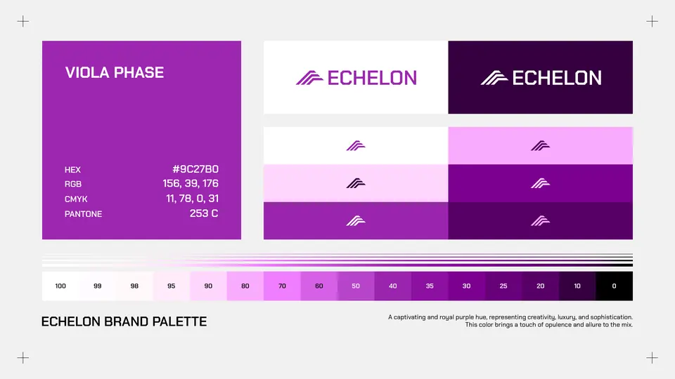 Echelon palette — Brand