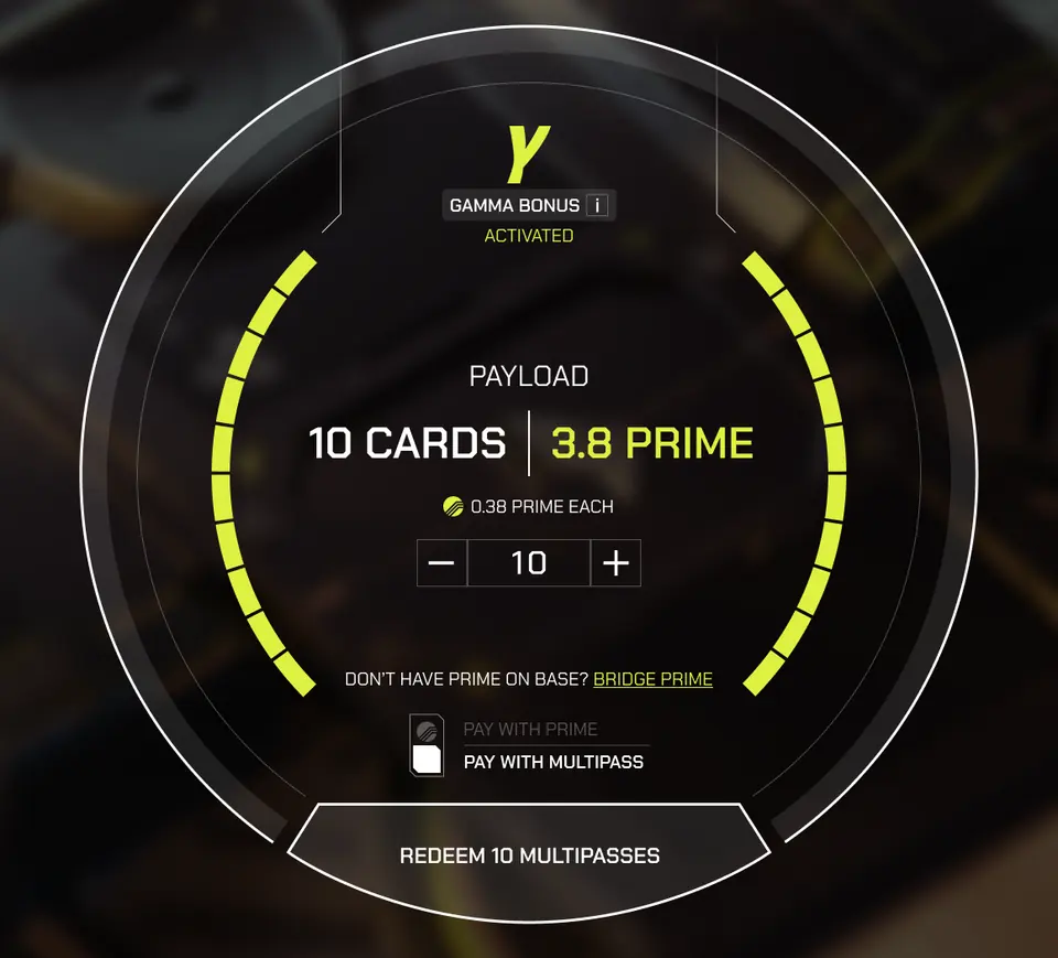 Payload — Activation UI
