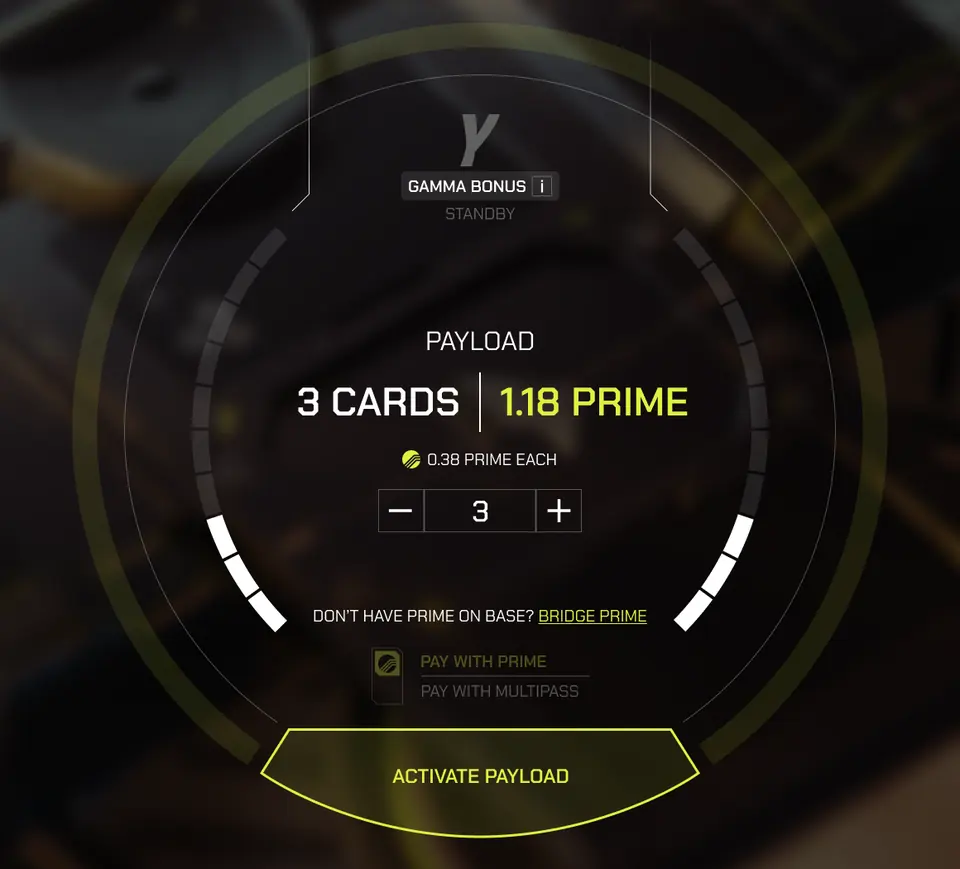 Payload — Activation UI