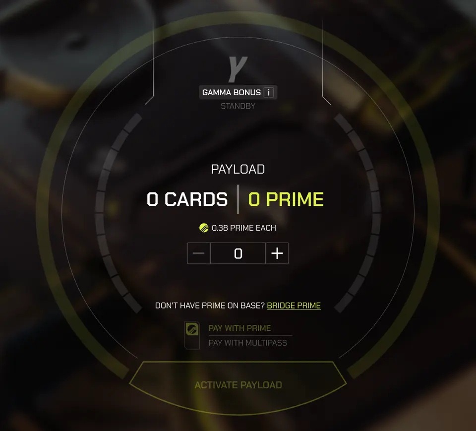Payload — Activation UI