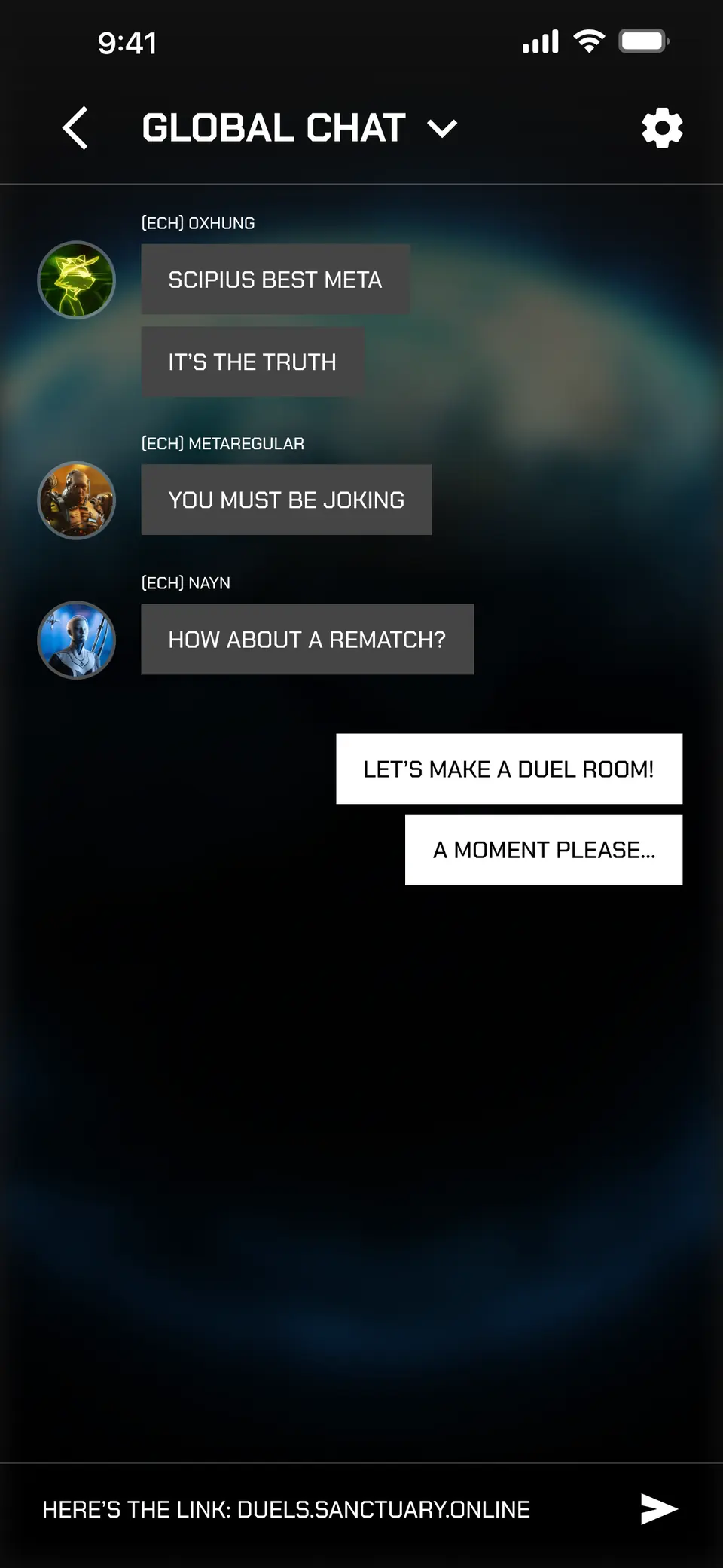 Sanctuary — Mobile