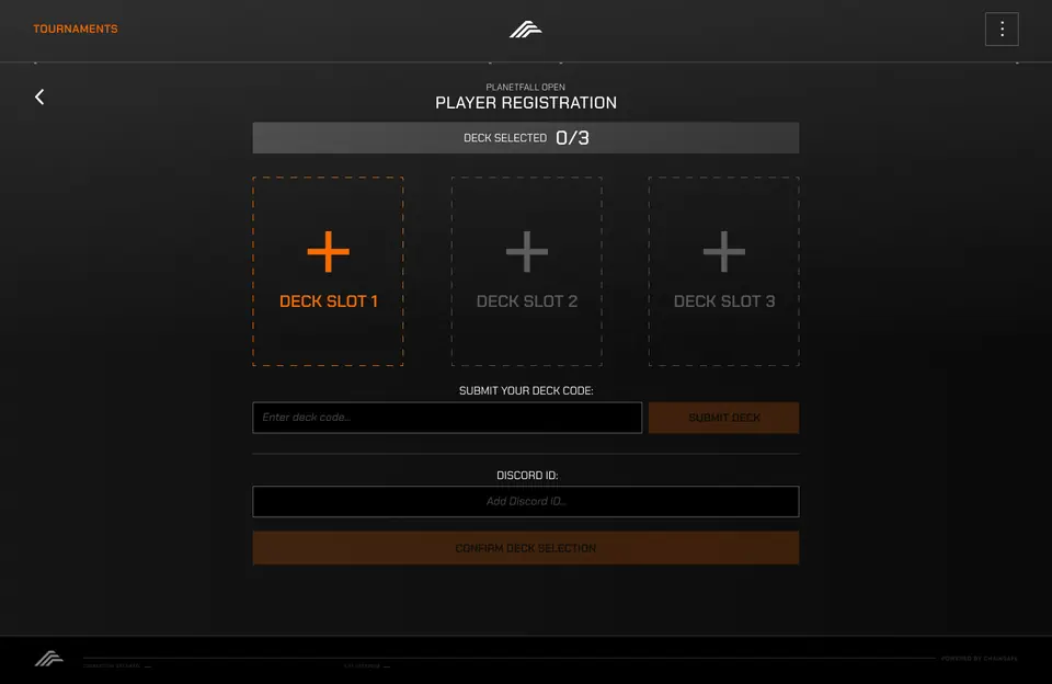 Versus — Tournament UI