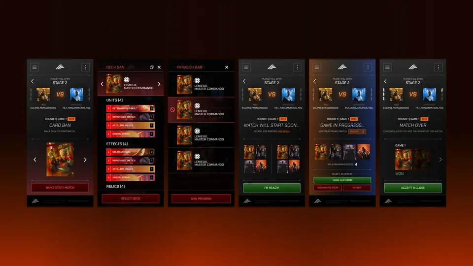 Versus — Tournament UI
